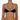 Top de Bikini Escote redondo Con Tirante Ajustables Veronica Negro Crema