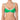 Top de Bikini Escote Redondo Con Tirante Ajustables Veronica Verde Celeste