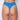 Bottom de Bikini sin elástico Paula Azul Eléctrico